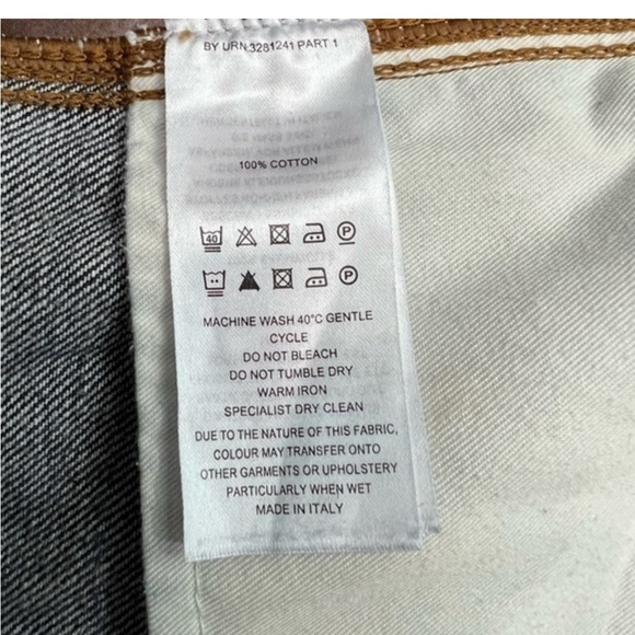 ALEXACHUNG dark wash straight leg jeans, 27 - Picture 9 of 9